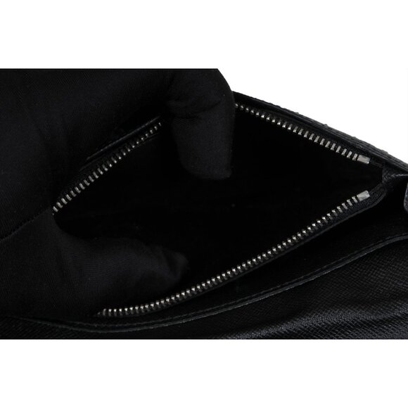 Louis Vuitton Brazza Long Wallet Black Damier Graphite 16 Card Wallet Canvas - Picture 6 of 16